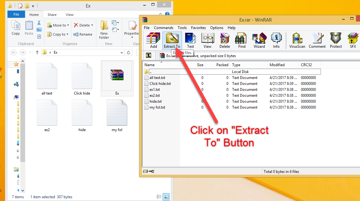 how to unzip rar file windows 10